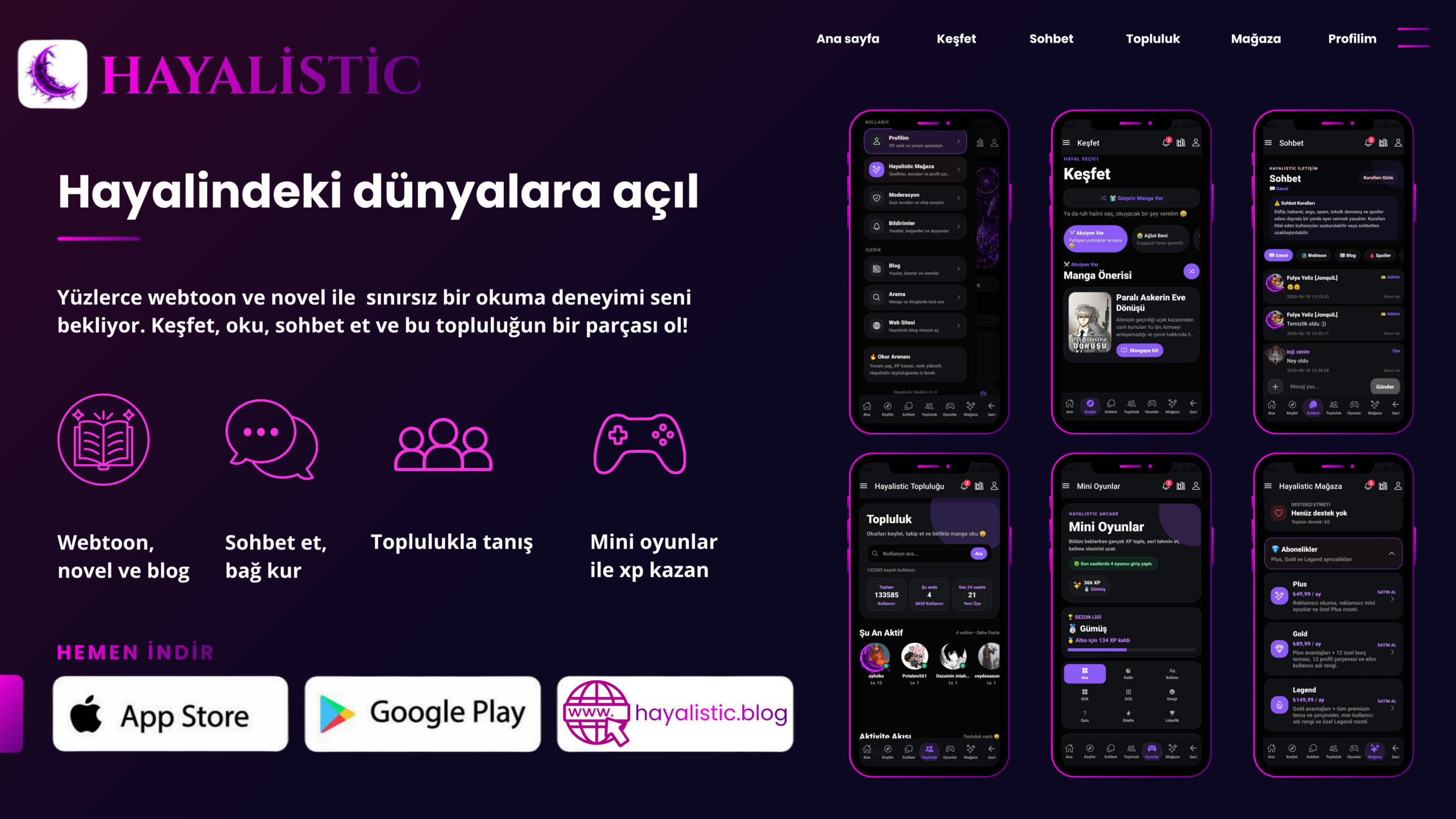 Hayalistic Mobil Uygulama
